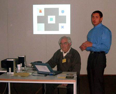 Erik demonstrating