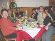 Gemeinsames Abendessen in der 'Spanischen Weinstube'